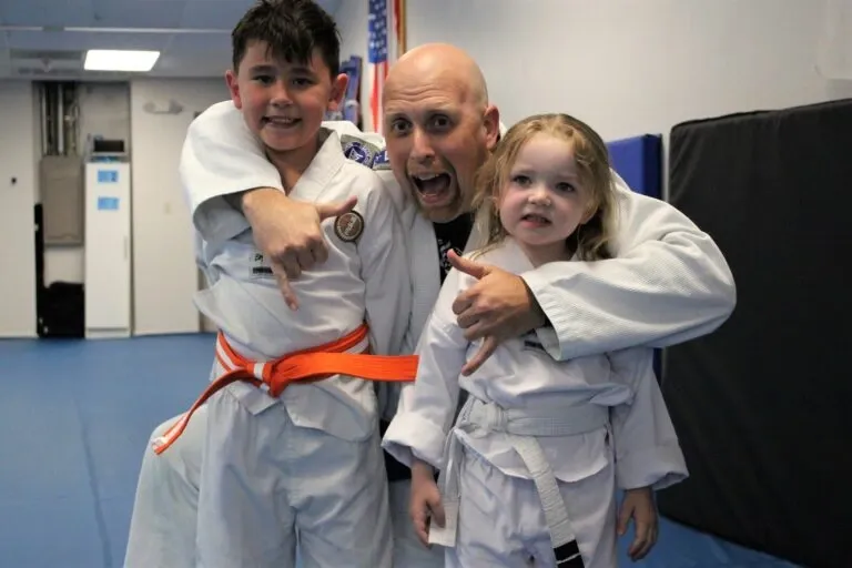 Little Dragons martial arts students